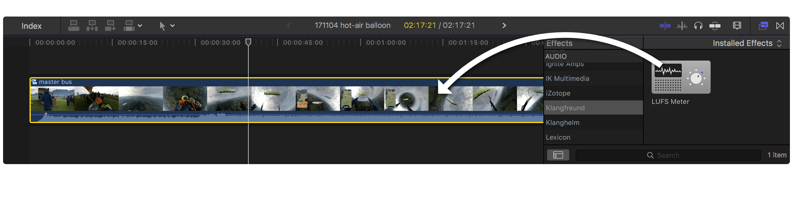 final_cut__add_the_LUFS_Meter