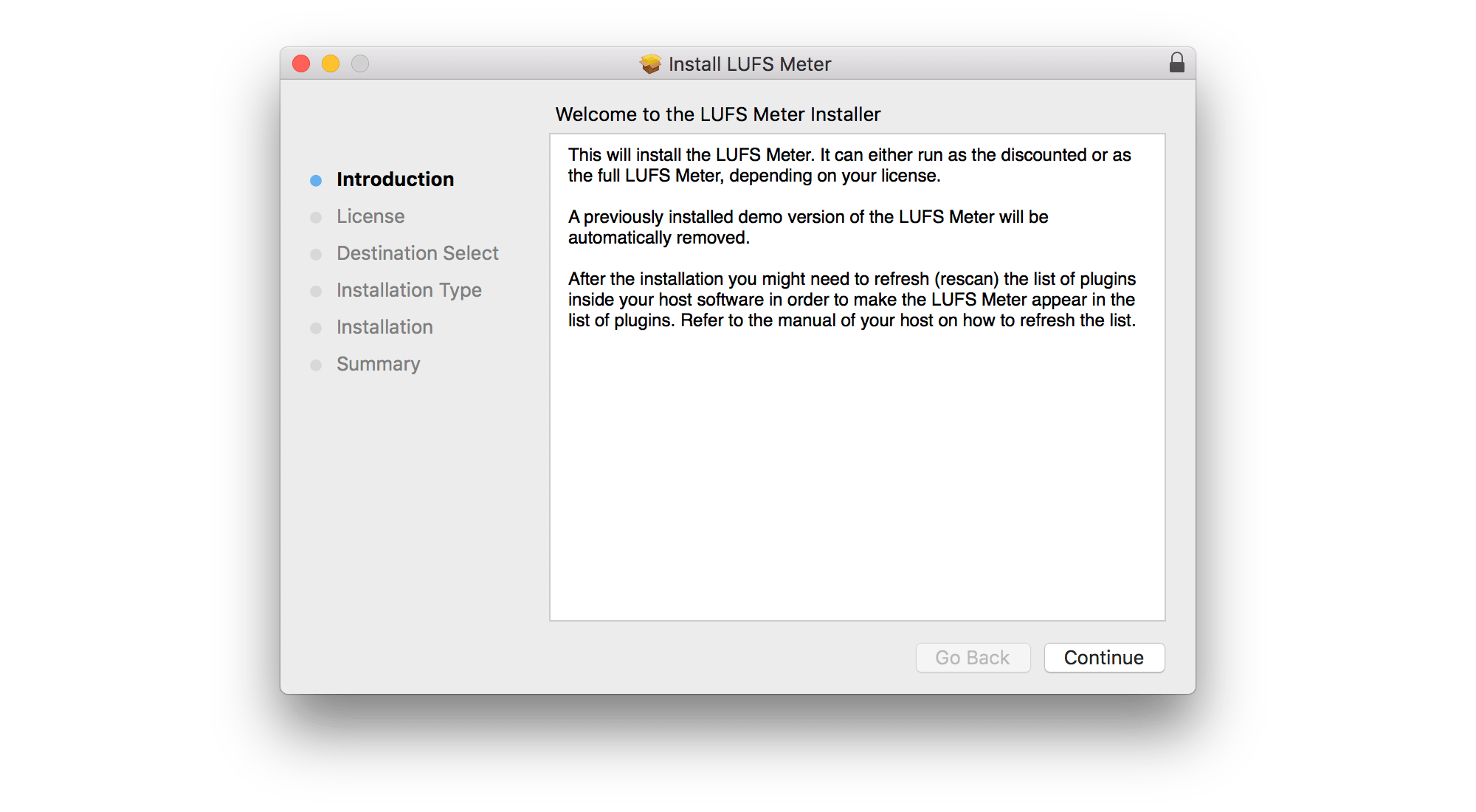 macOS installer