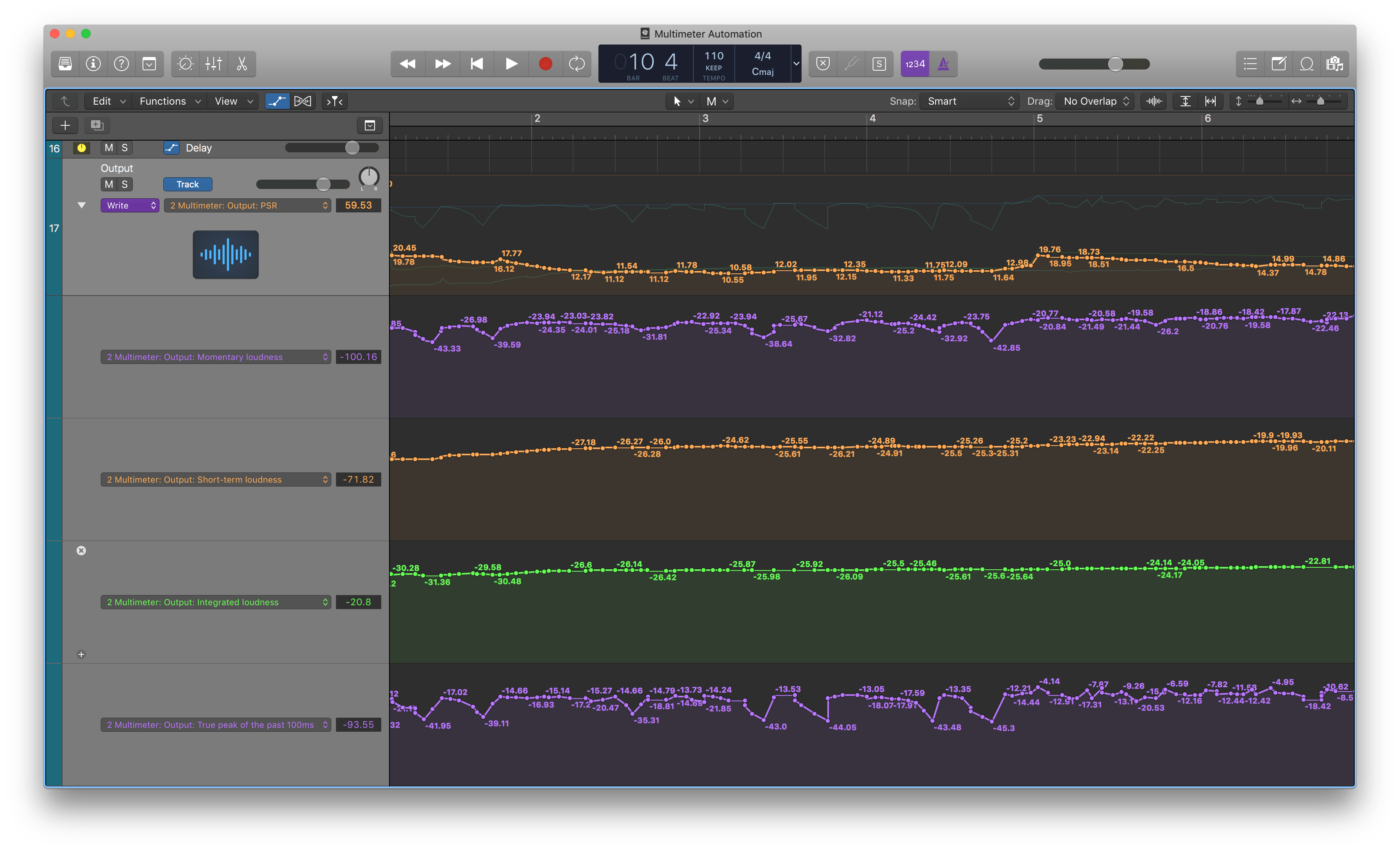 Misc settings measurement automation